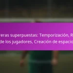 Saques de meta: Transiciones rápidas, Posicionamiento de jugadores, Jugadas ofensivas