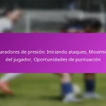Juego en combinación: Toques, Patrones de movimiento, Goleada