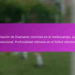 Carreras Diagonales: Explotación del espacio, Posicionamiento de jugadores, Oportunidades de gol