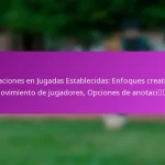 Saques de esquina: Tipos de entrega, Posicionamiento de jugadores, Estrategias ofensivas